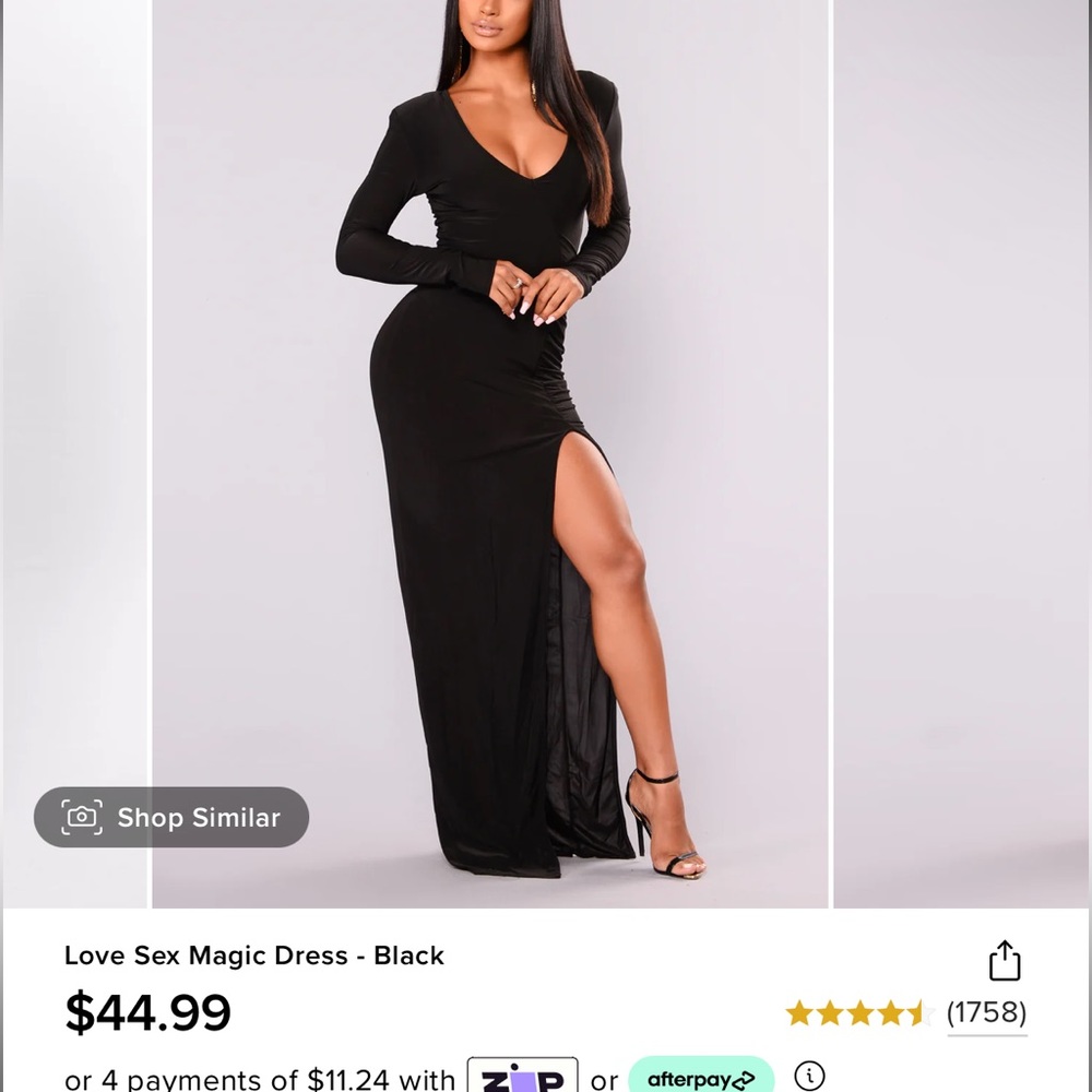 Love Sex Magic Fashion Nova Dress XL
